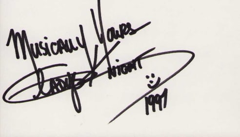 Gladys Knight signature