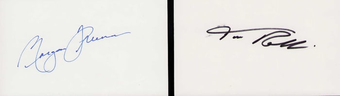 Shawshank Redemption cast set of signatures