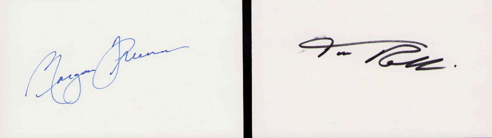 Shawshank Redemption cast set of signatures (1 of 1)