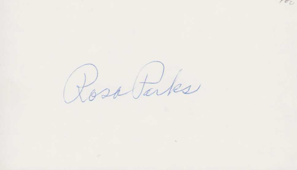 Rosa Parks signature (1 of 1)