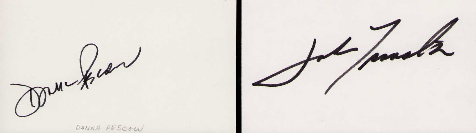 Saturday Night Fever set of cast signatures (1 of 1)