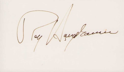 Ray Harryhausen signature