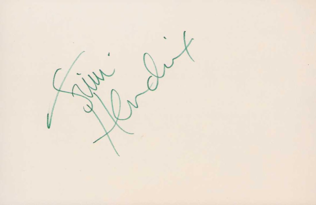 Jimi Hendrix rare signature (1 of 1)