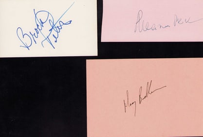 To Kill a Mockingbird set of cast signatures