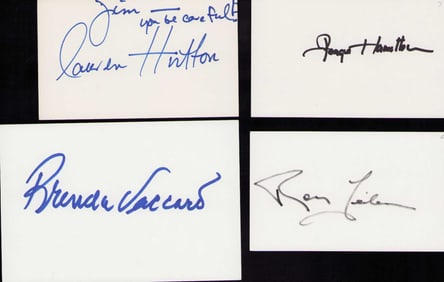 Zorro the Gay Blade cast set of signatures
