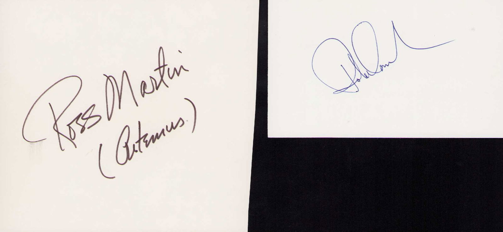 Wild Wild West set of cast signatures (1 of 1)