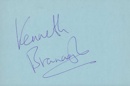Kenneth Branaugh signature