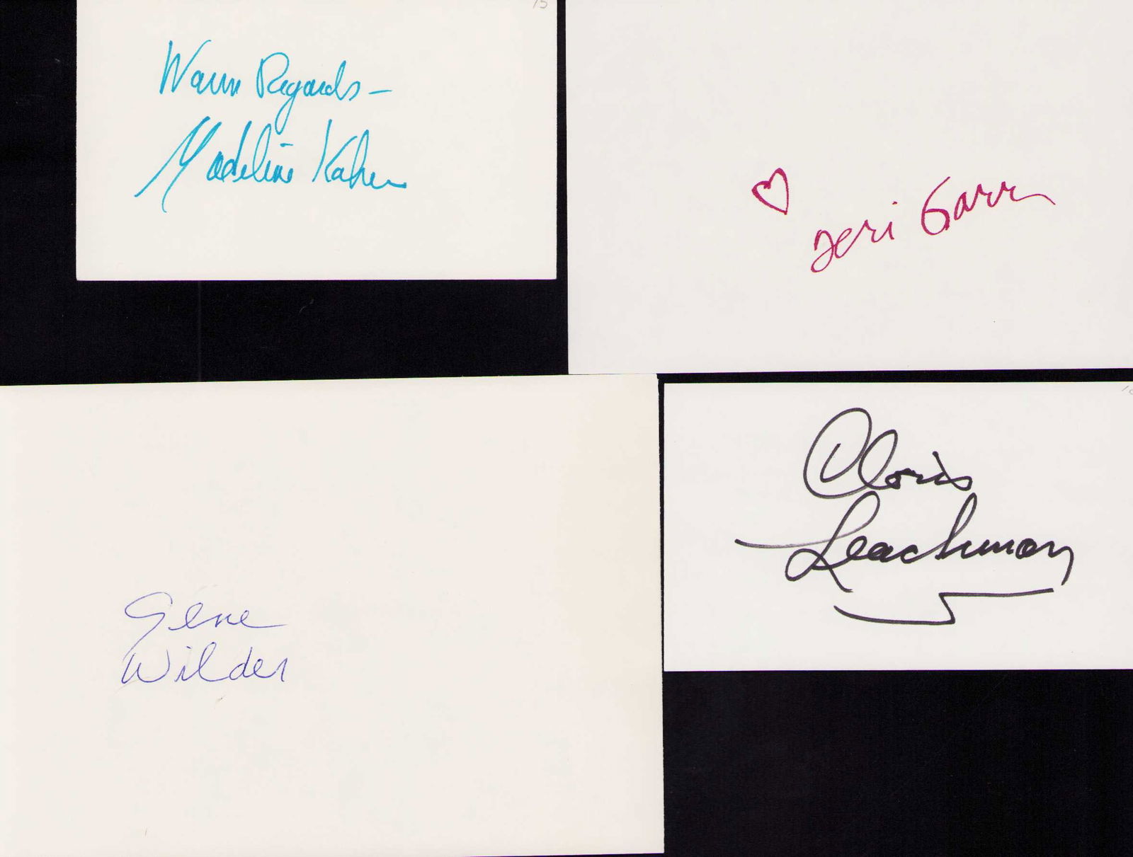 Young Frankenstein set of cast signatures (1 of 1)