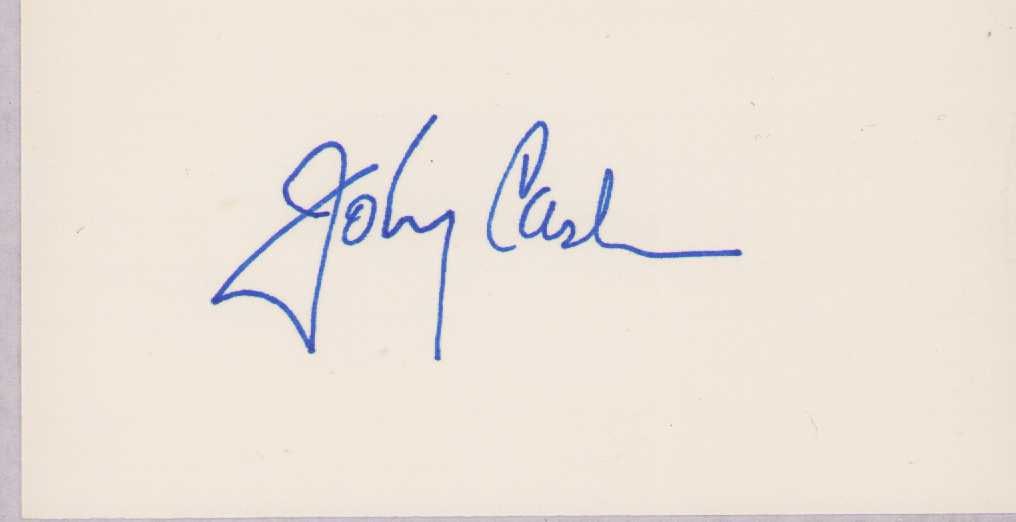Johnny Cash signature (1 of 1)