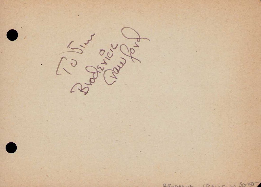 Broderick Crawford signature (1 of 1)