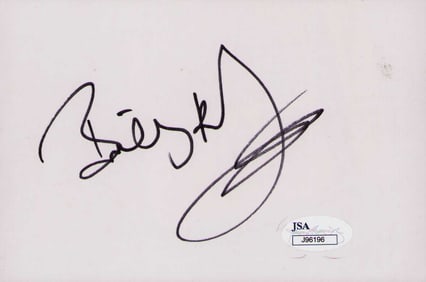 Billy Bob Thornton signature