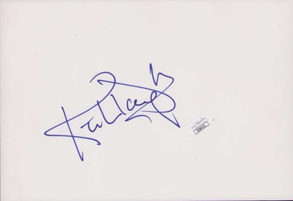 Kirk Douglas signature
