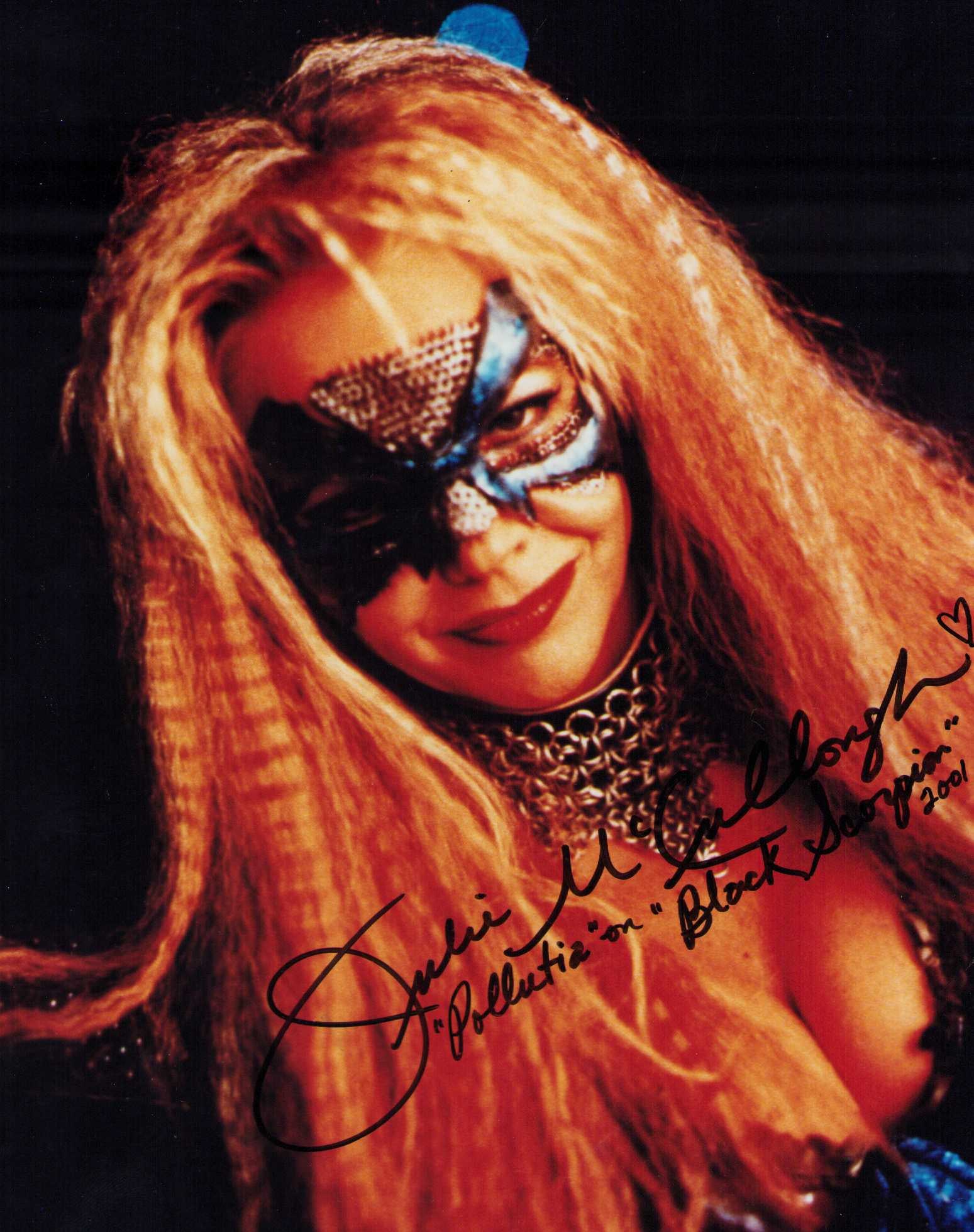 Jullie McCullough signed photograph