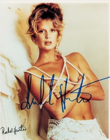 Rachel Hunter signed photograph