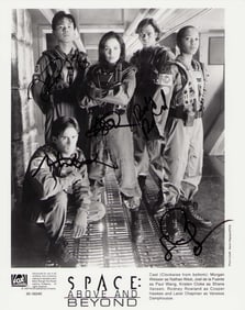 Space Above and Beyond cast signed photograph