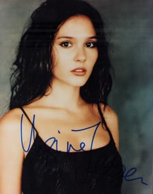 Virginia Ledoyen signed photograph