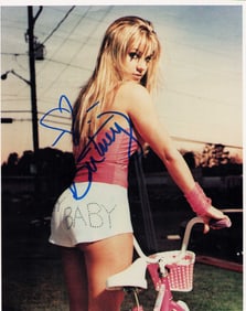 Britney Spears signed photograph