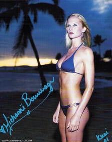 Michonne Bourriague signed photograph