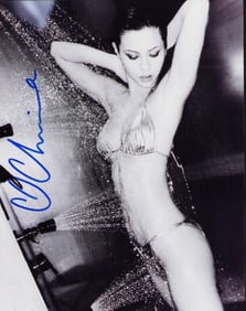 China Chow signed photograph