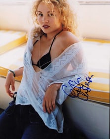 Erika Christensen signed photograph