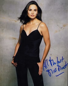 Mia Maestro signed photograph