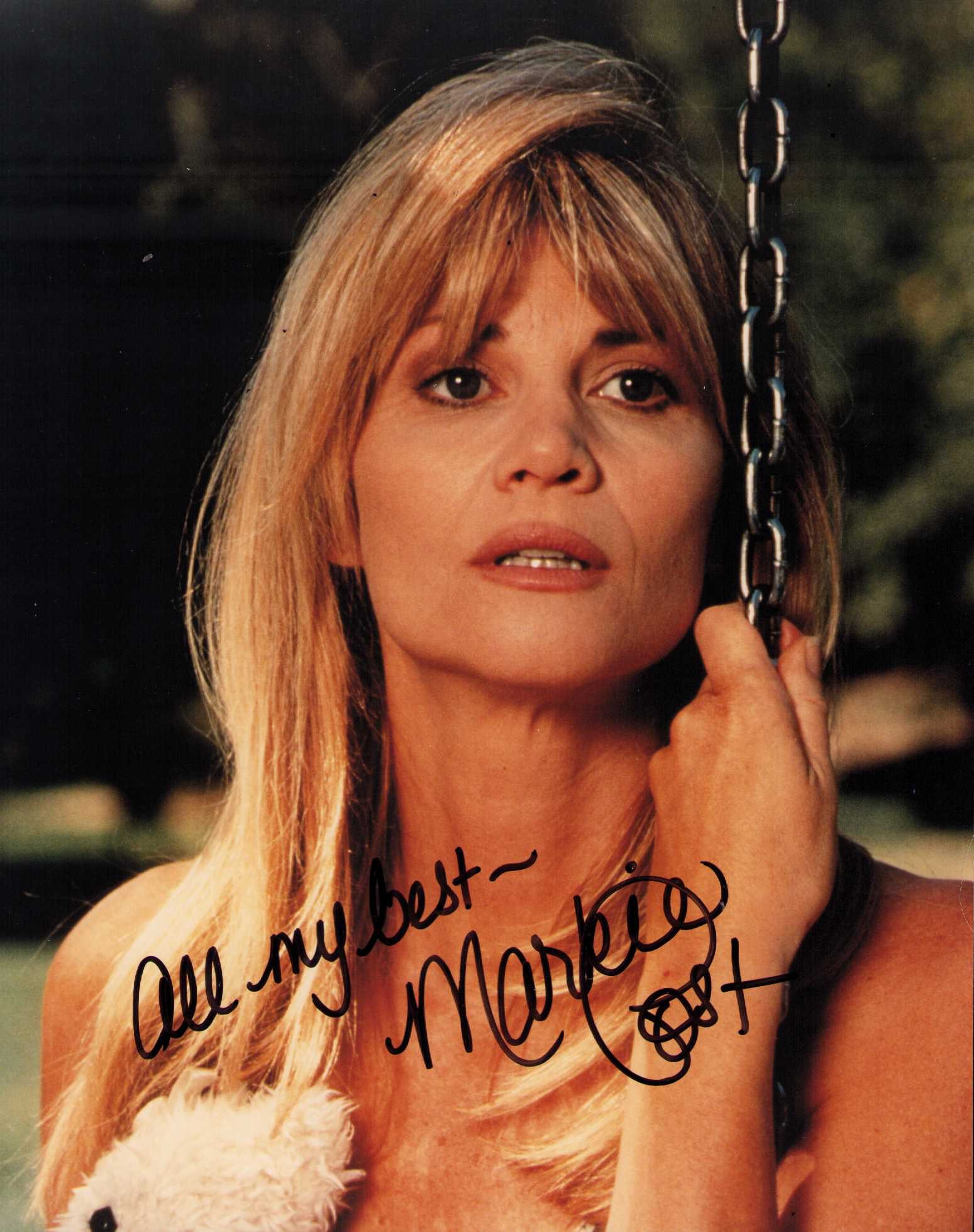Markie Post signed photograph: Vintage signed 8x10 of original Night Court actress since deceased Certificate of AuthenticityEVERY item in this auction comes with at minimum a fully illustrated and serial numbered COA signed by the