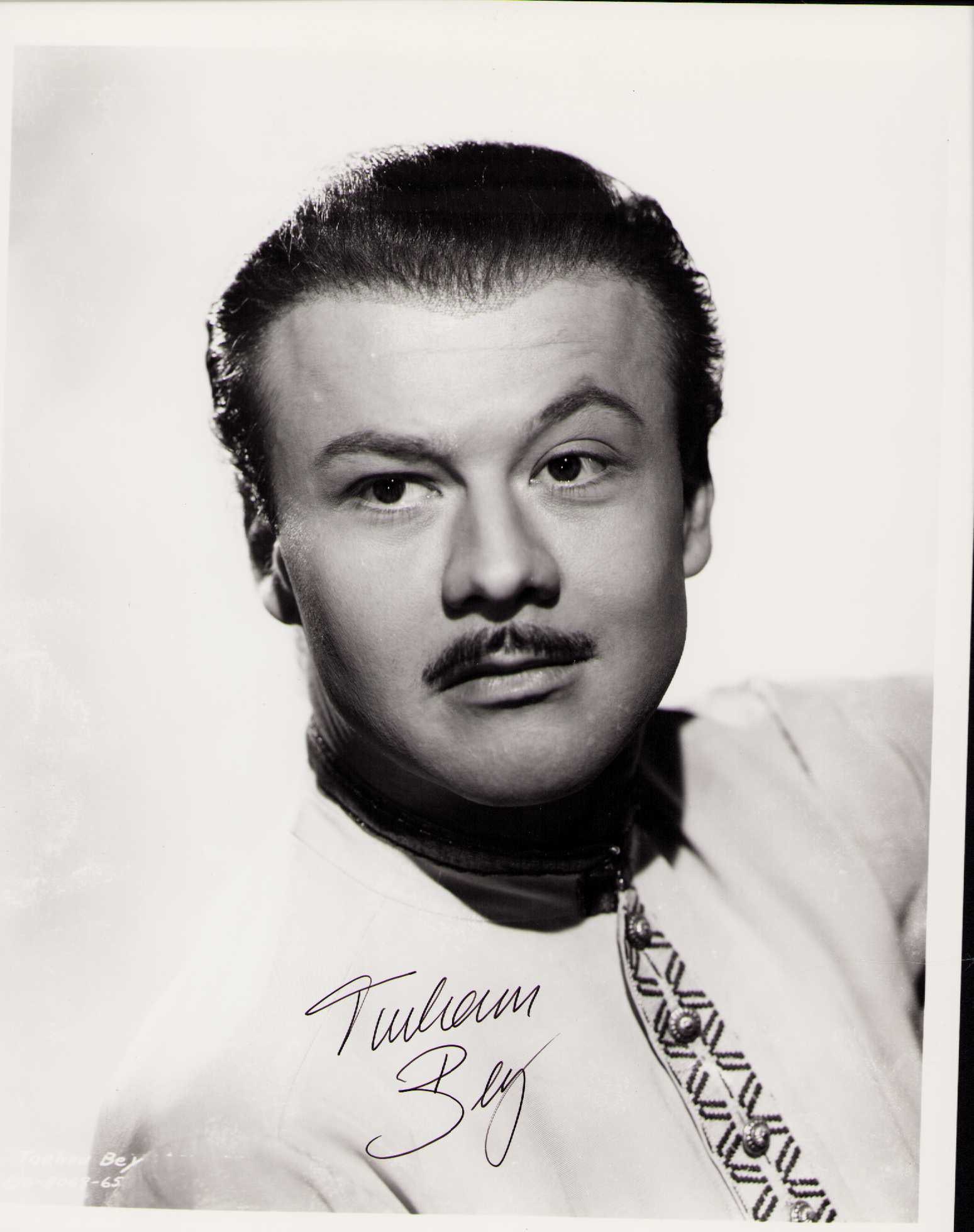 Turhan Bey signed photograph (1 of 1)