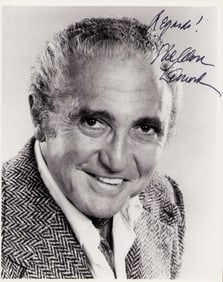 Sheldon Leonard signed photograph