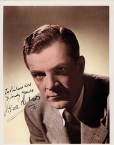 Dana Andrews signed photograph