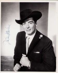 Victor Mature signed photograph