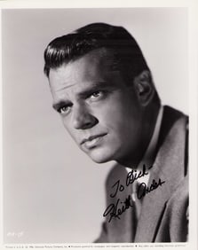 Keith Andes signed photograph