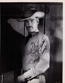 John Russell signed photograph
