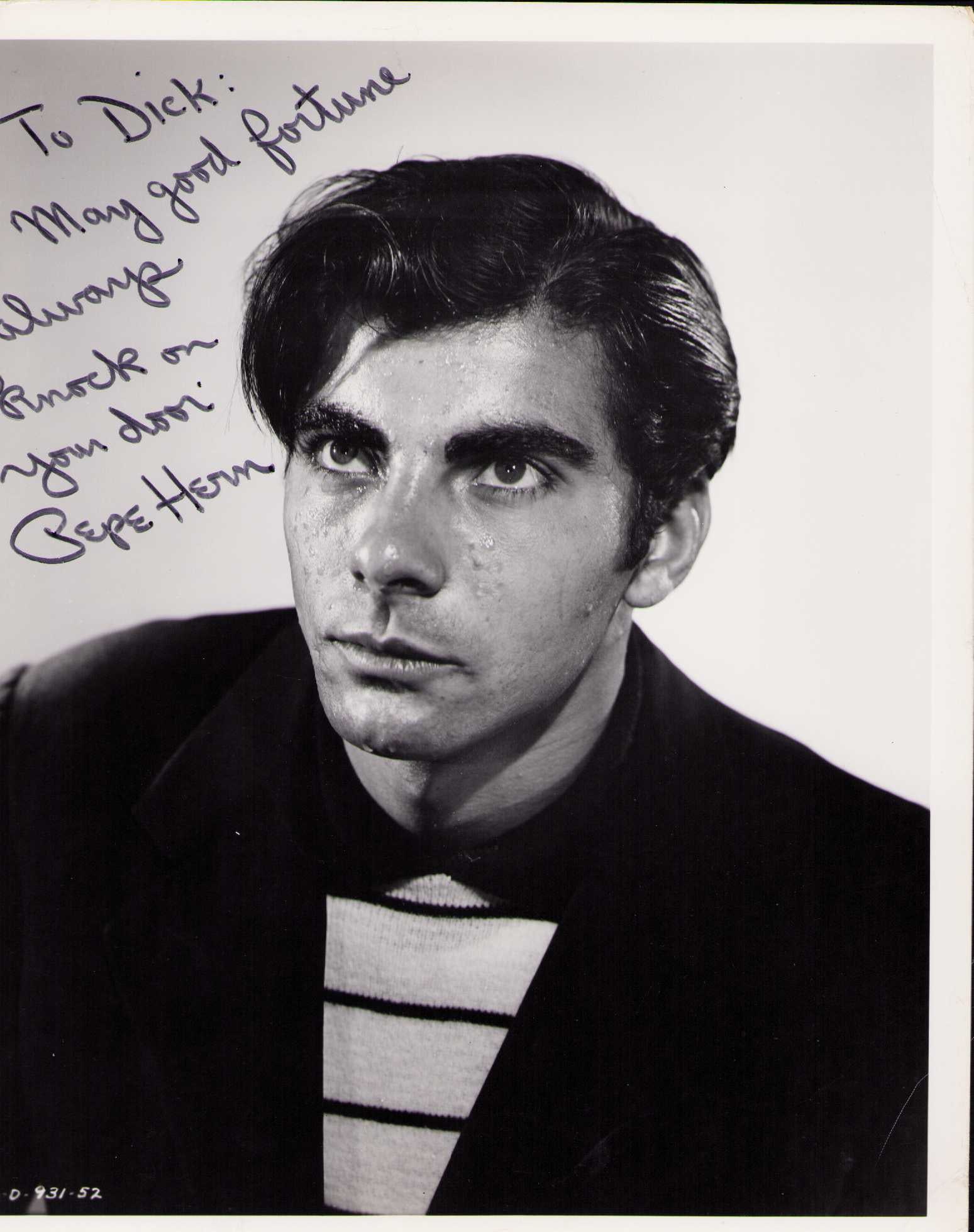 Pepe Hern rare signed photograph (1 of 1)