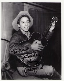 Johnny Crawford signed photograph
