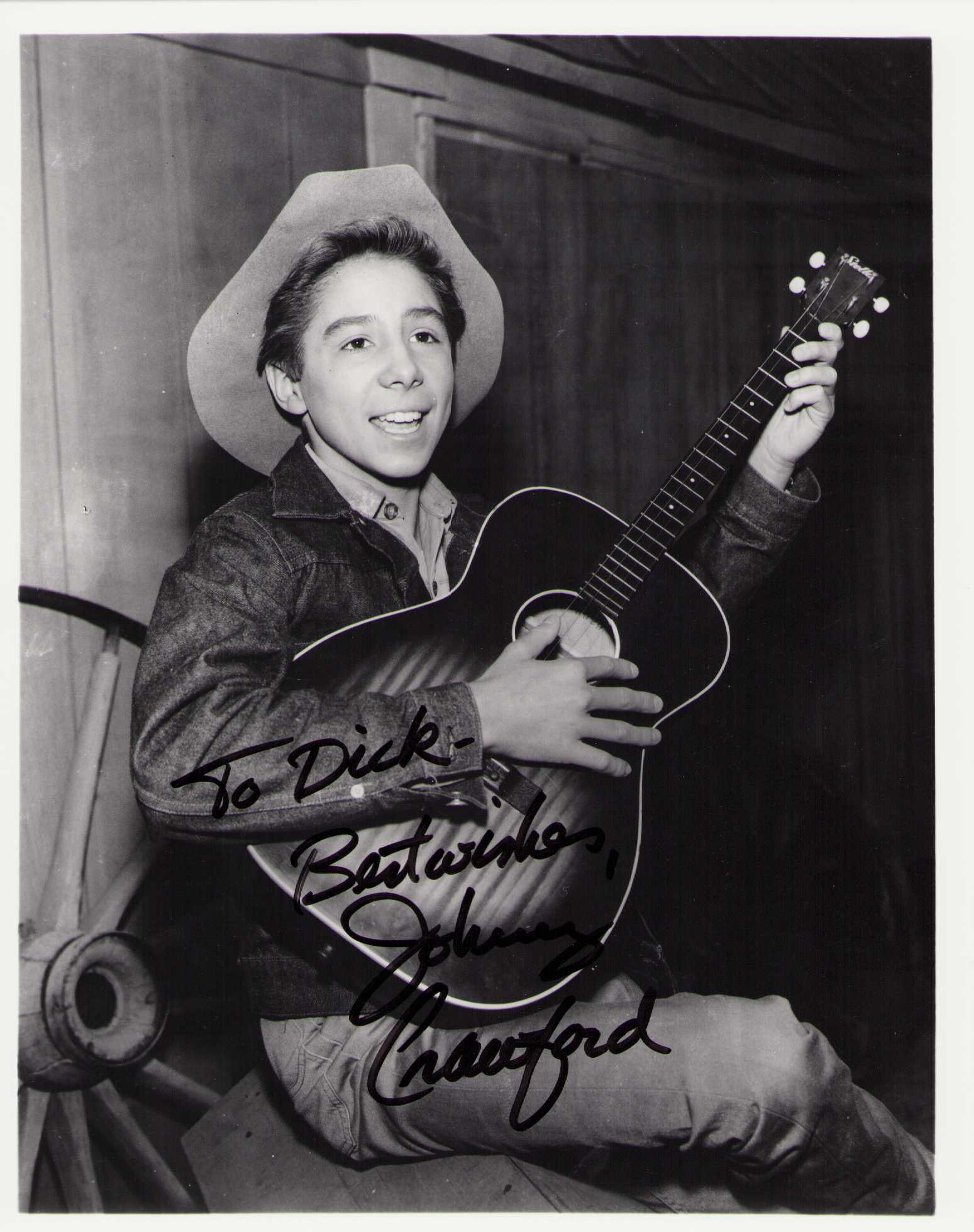 Johnny Crawford signed photograph (1 of 1)