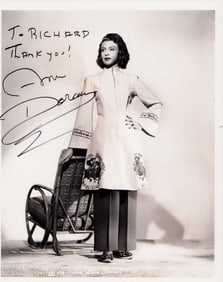 Ann Doran signed photograph