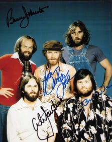 The Beach Boys signed photograph