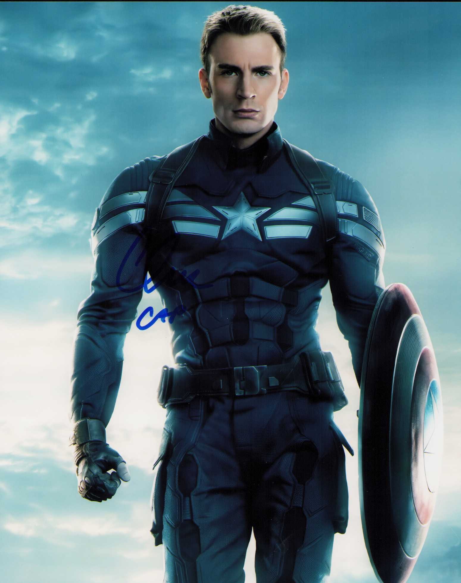 Chris Evans signed photograph (1 of 1)