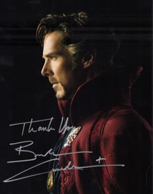 Benedict Cumberbatch signed photograph
