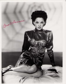 Carol Forman signed photograph