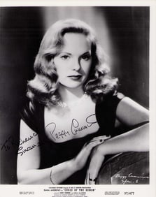 Peggy Cummings signed photograph