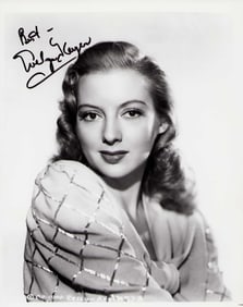 Evelyn Keyes signed photograph
