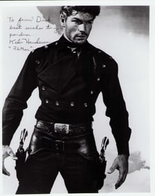 Kelo Henderson signed photograph