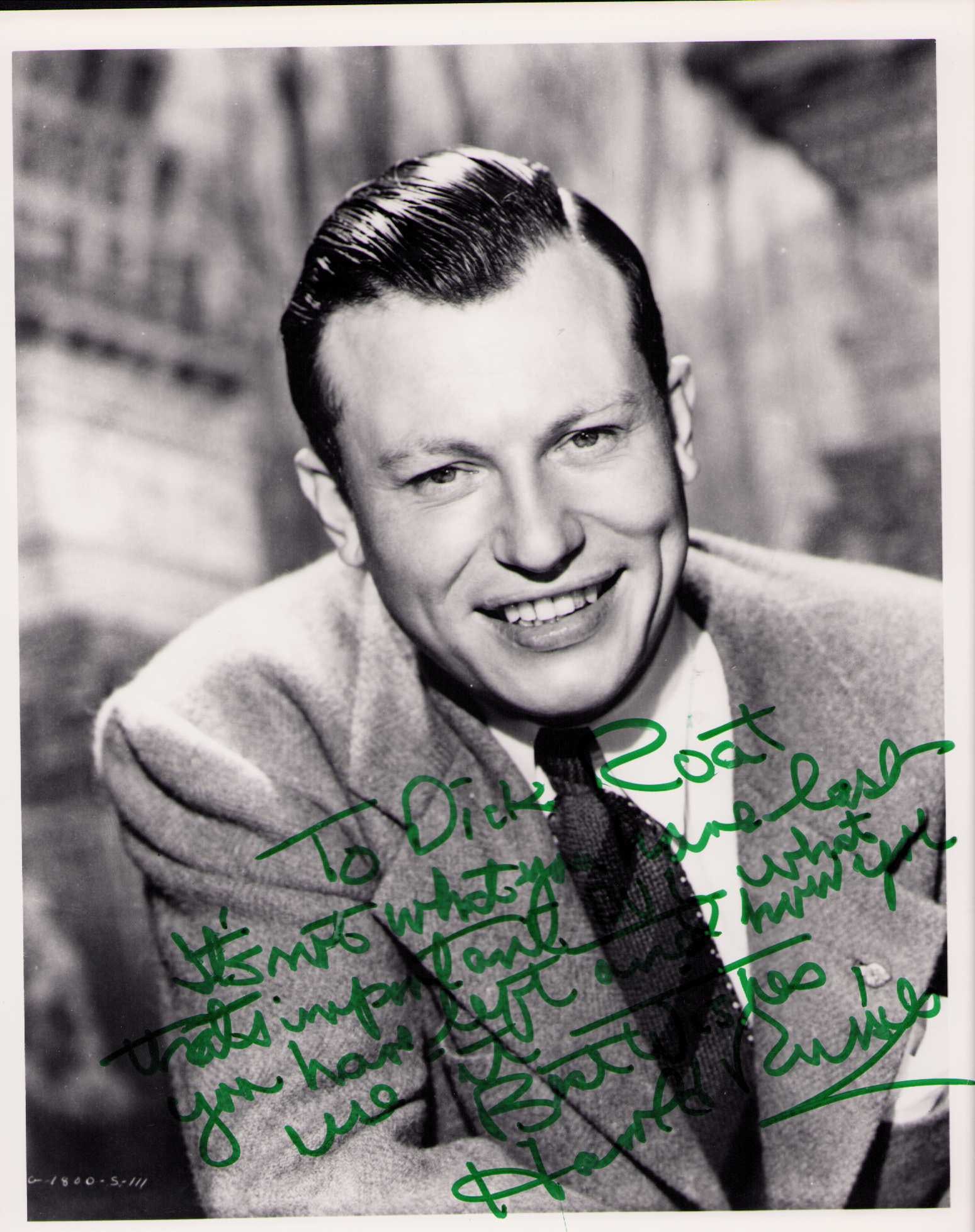 Harold Russell signed photograph (1 of 1)