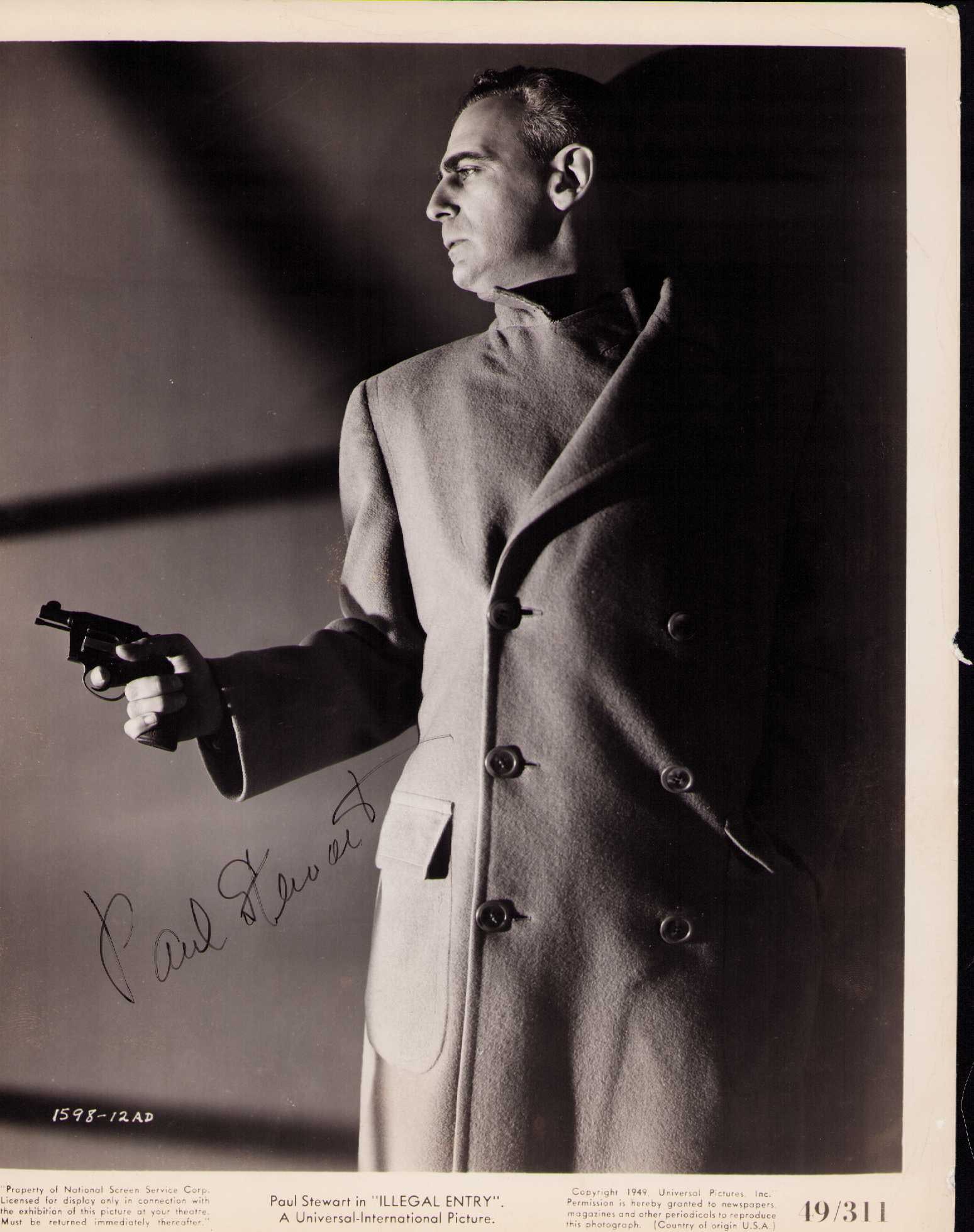 Paul Stewart signed photograph (1 of 1)