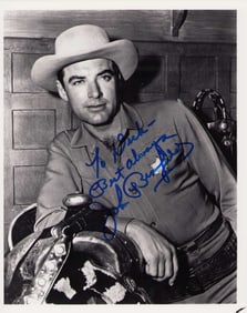 John Bromfield signed photograph