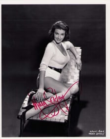 Mary Corday signed photograph