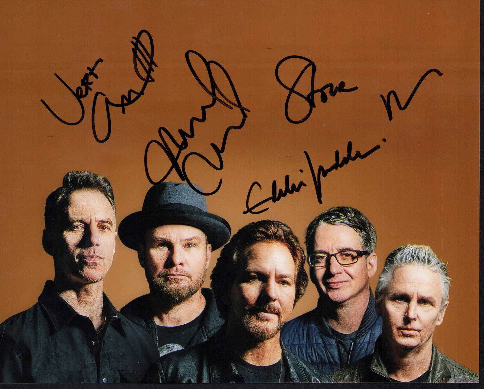 Pearl Jam signed photograph (1 of 1)