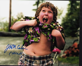 Jeff Cohen signed photograph