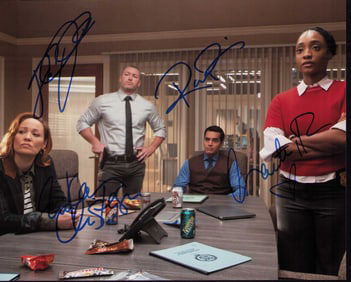 Will Trent cast signed photograph